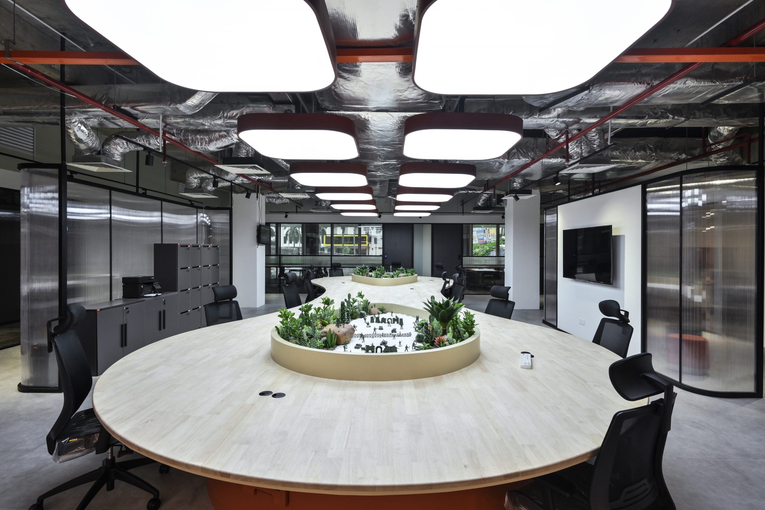 Commercial office interior designed by DDA