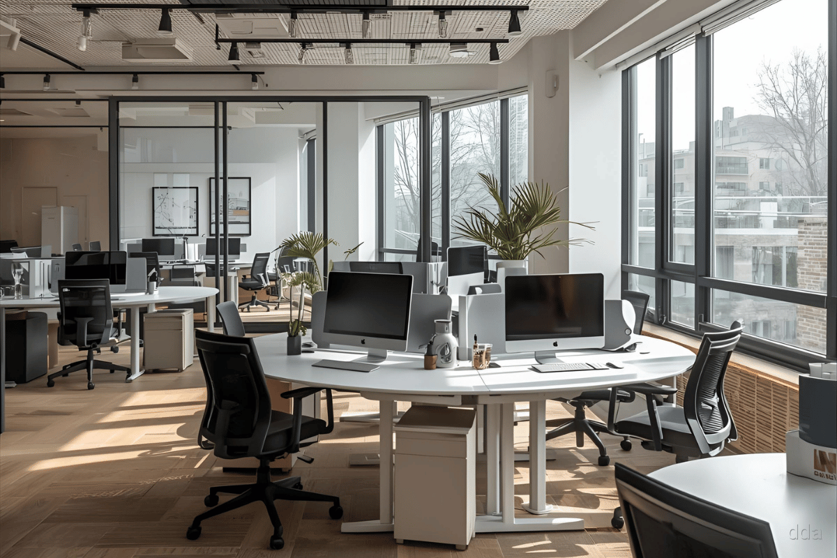 Designing Workspaces That Inspire Productivity: Modern Office Interior ...